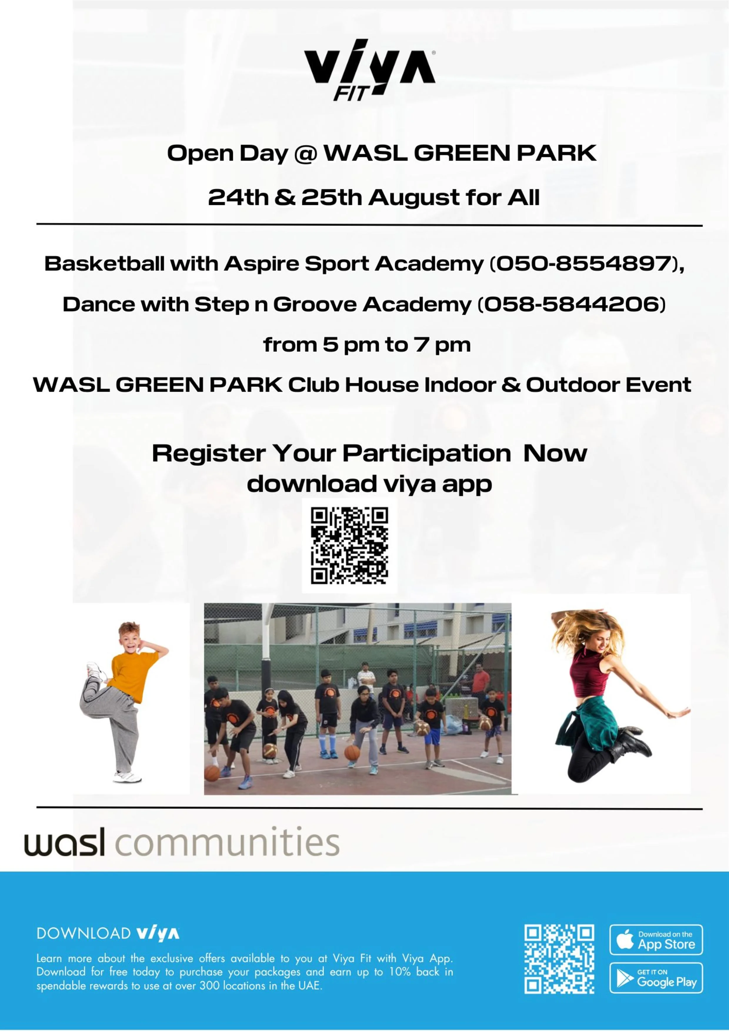 Wasl Green Park Announcement for Open Day