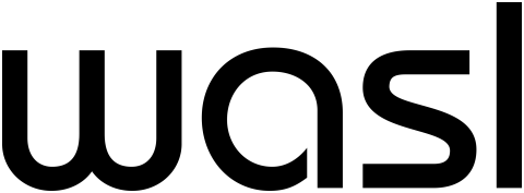 Wasl English Black Logo